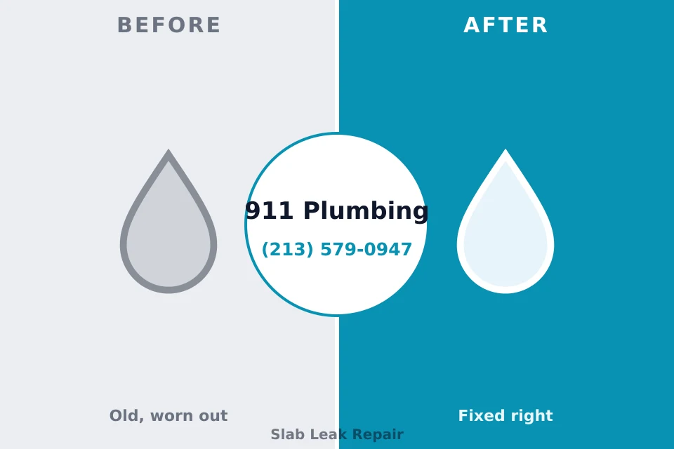 Before and after: plumbing repair Friend, NE